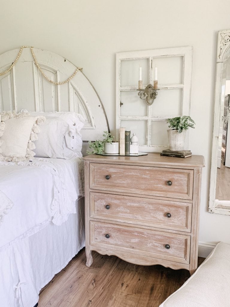 whitewashing nightstand diy project for beginners antique weathered wood