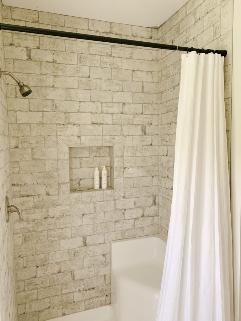 Why We Opted For A Shower Curtain, Shower Curtains Glass Doors