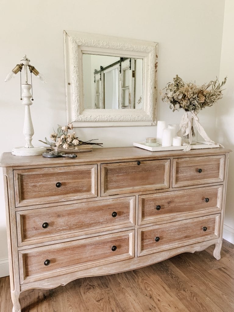 Styling Our Master Bedroom Dresser - Sarah Jane Christy