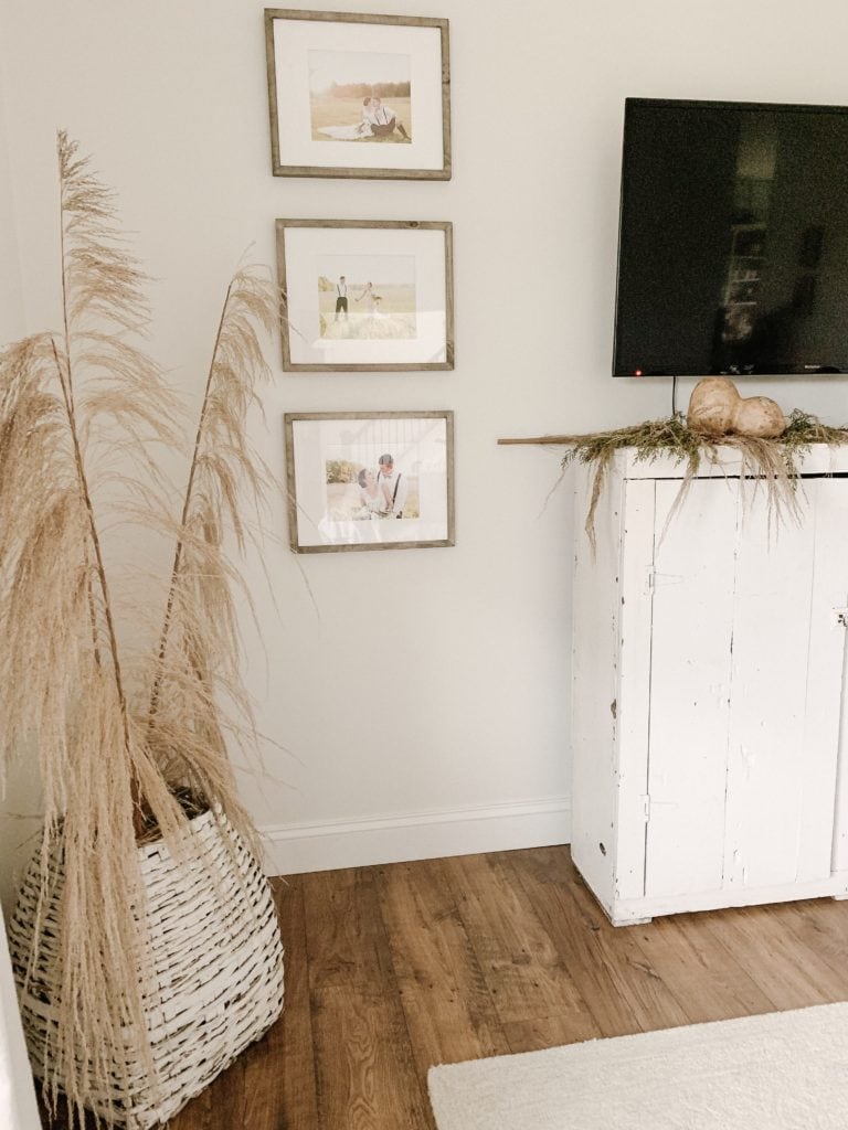 hobby lobby pampas grass used in autumn home decor