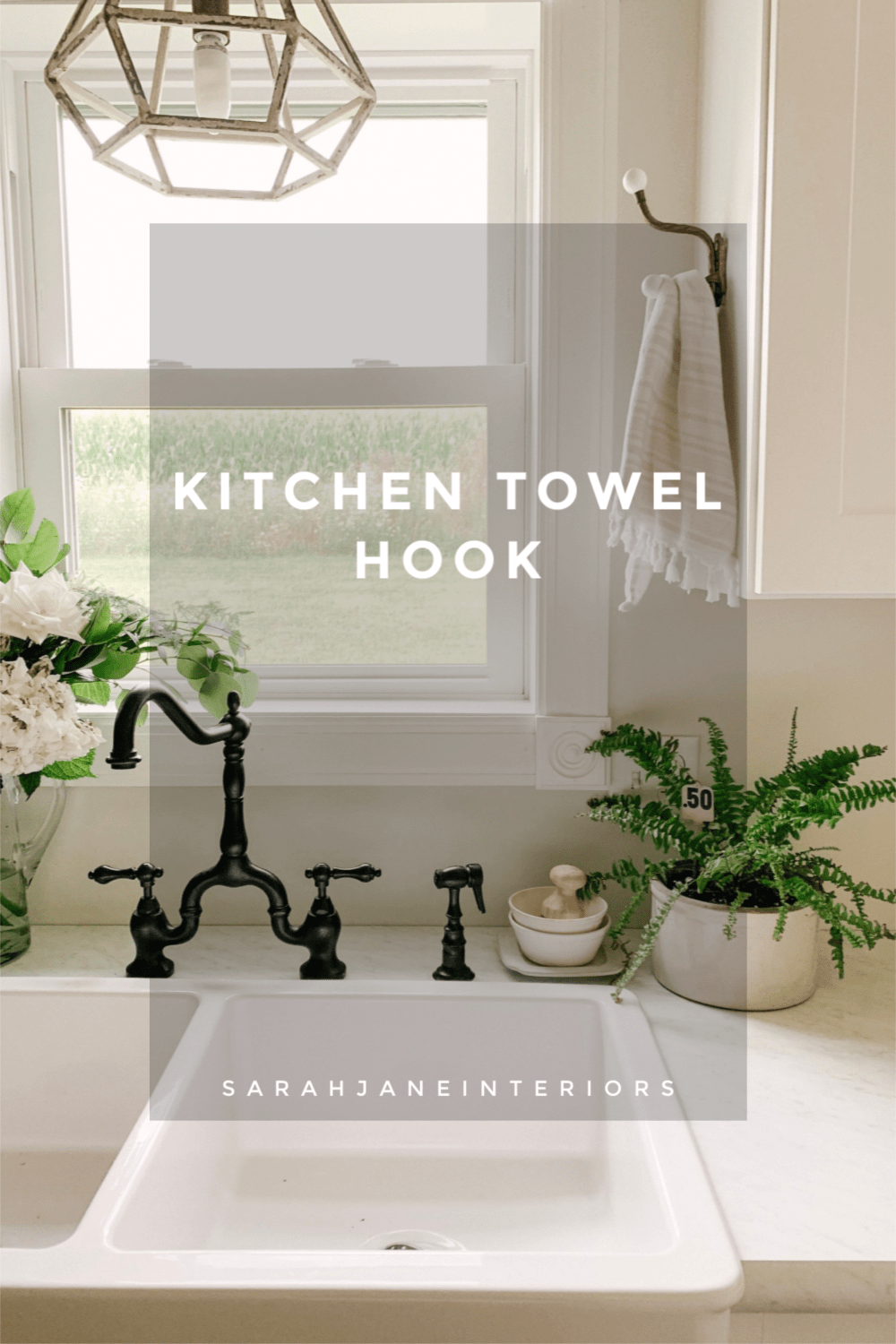 Vintage Kitchen Towel Hook | Sarah Jane Christy