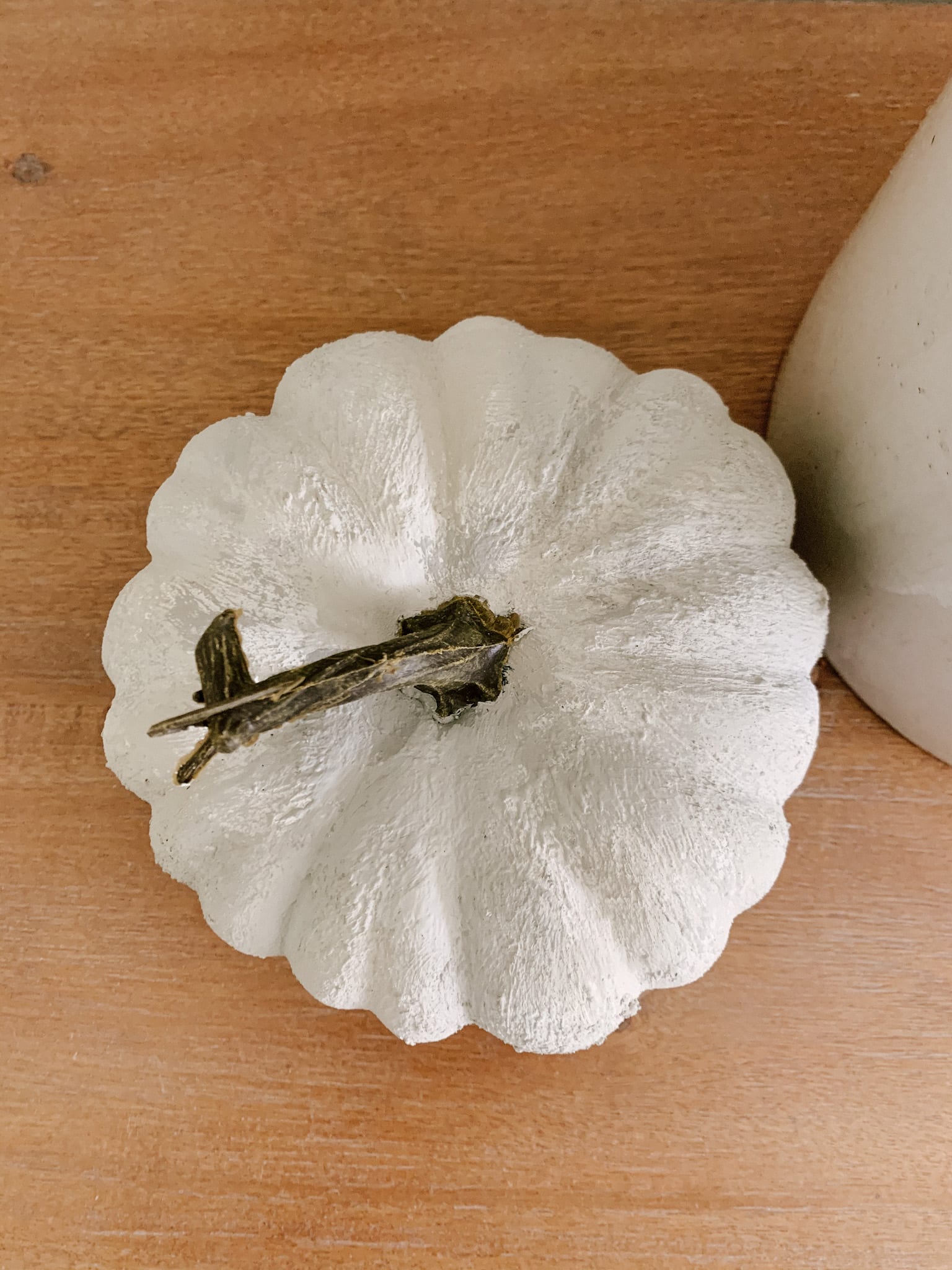 earthy textured faux pumpkin using diy technique easy