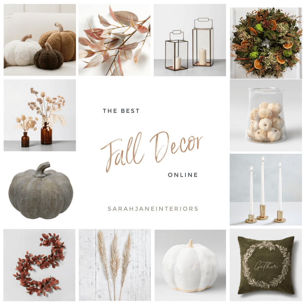 where to find the best fall decor online